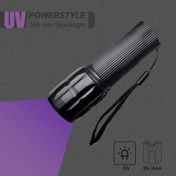 چراغ قوه UV مدل 365 نانومتر مناسب سنگ شناسی